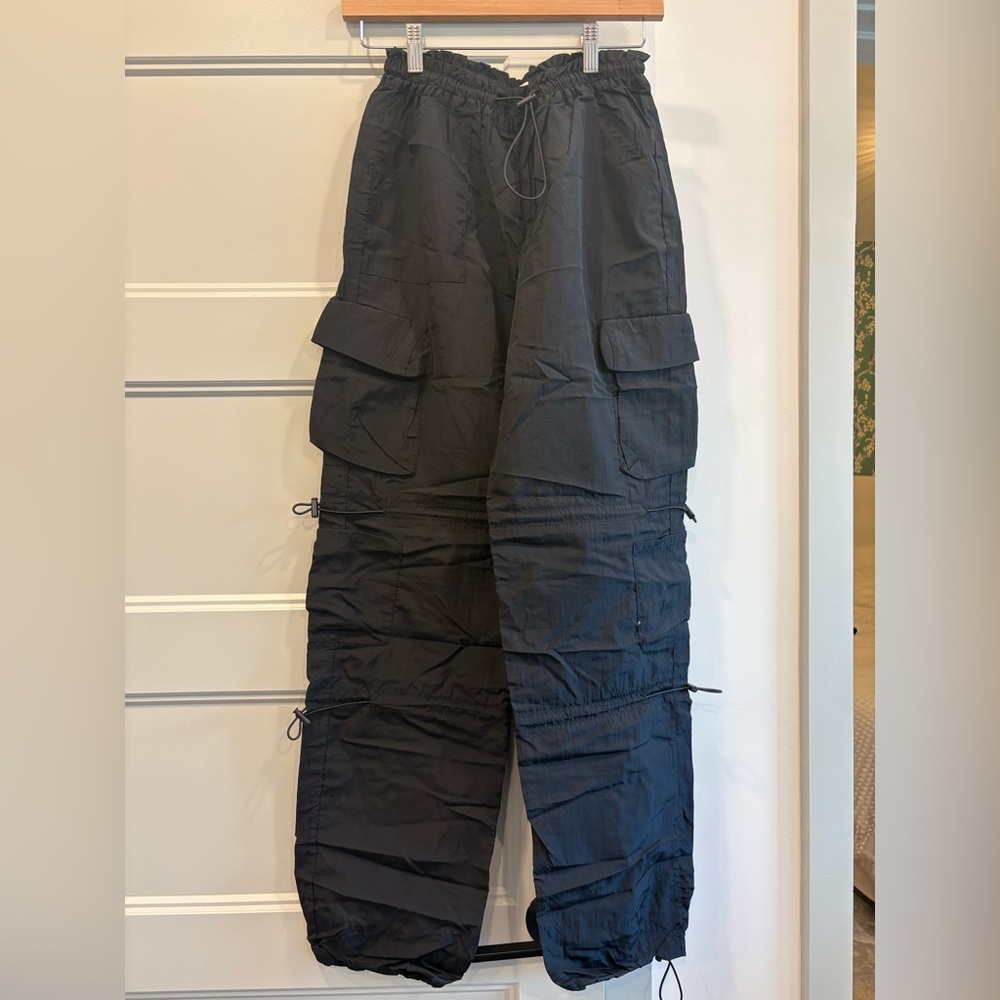 Garage Black Cargo Pants